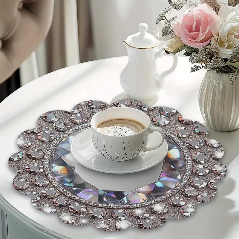 Conference Table Round - Tovaglietta Rotonda di Lusso VIKAMA con