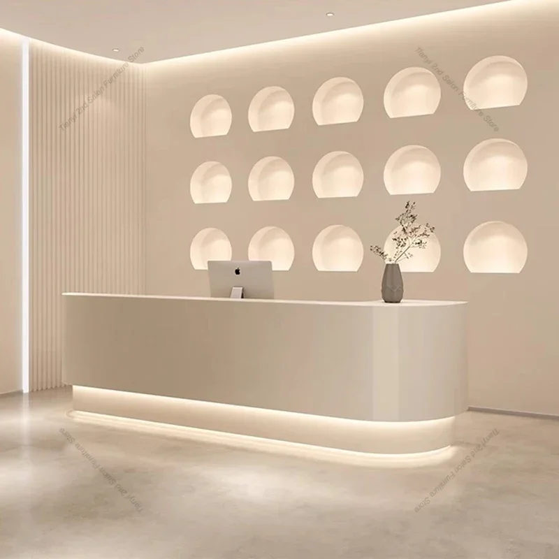 Office Furniture Center - Banchi reception nordici in stile crema