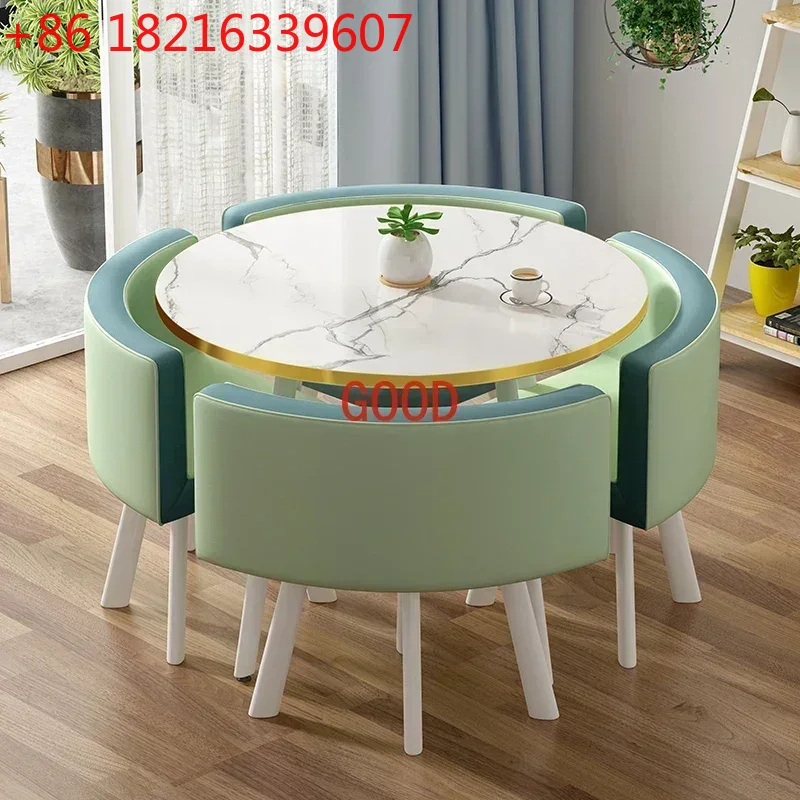 Office Furniture Center - Set Tavolo da Pranzo in Marmo