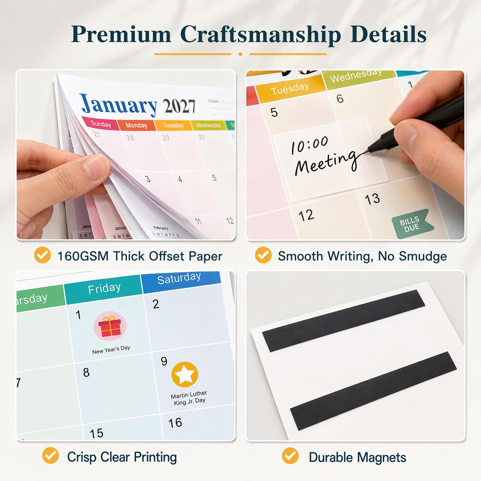 Calendario magnetico per frigo - Magnetic Whiteboard Calendar recensione e prezzo