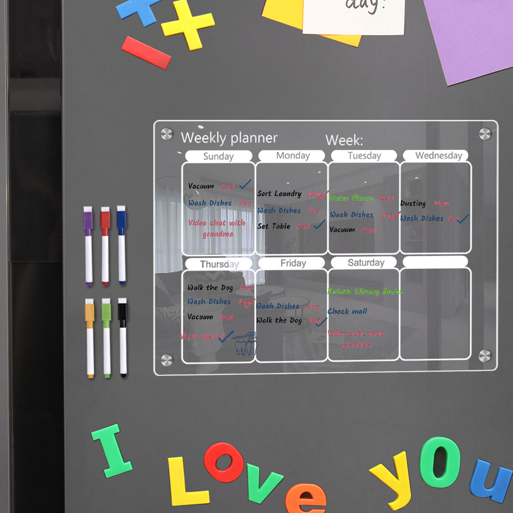 Magnete per frigorifero Calend - Magnetic Whiteboard Calendar recensione e prezzo