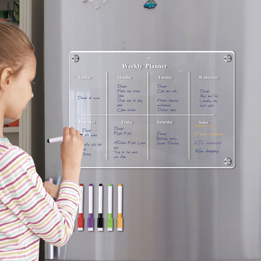 Magnete per frigorifero Calend - Magnetic Whiteboard Calendar recensione e prezzo