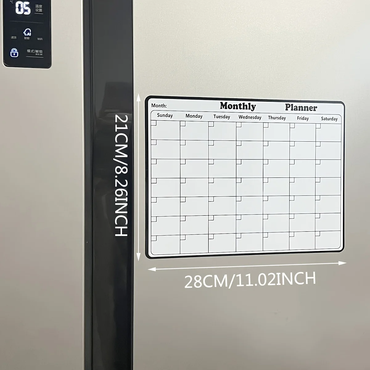 Calendario magnetico cancellab - Magnetic Whiteboard Calendar recensione e prezzo