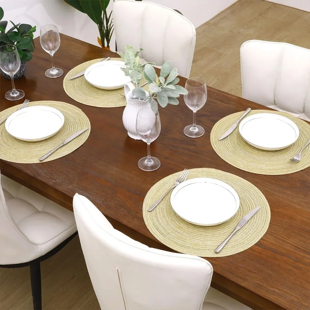 Set di 4 tovagliette rotonde i - Conference Table Round recensione e prezzo