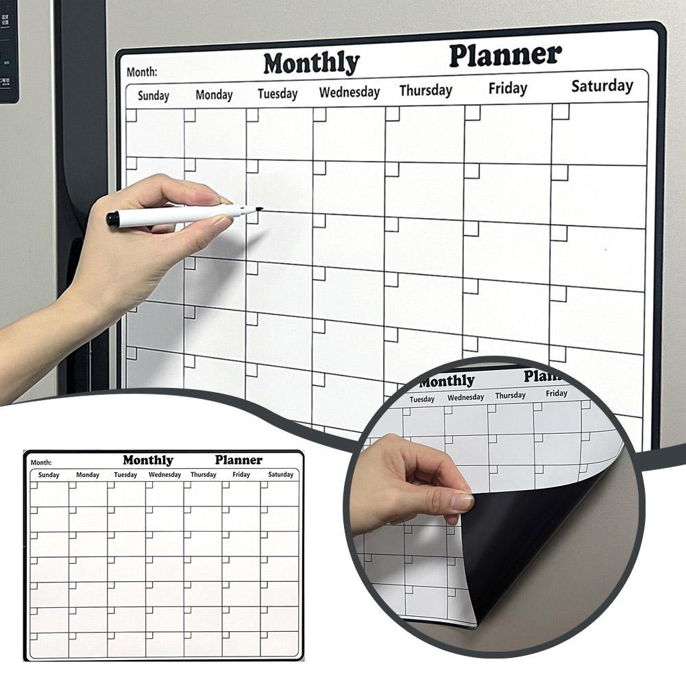 Elegante calendario magnetico  - Magnetic Whiteboard Calendar recensione e prezzo