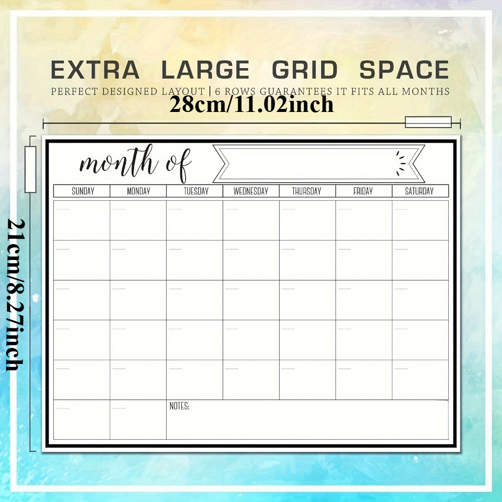 1 Pezzo Calendario Magnetico C - Magnetic Whiteboard Calendar recensione e prezzo