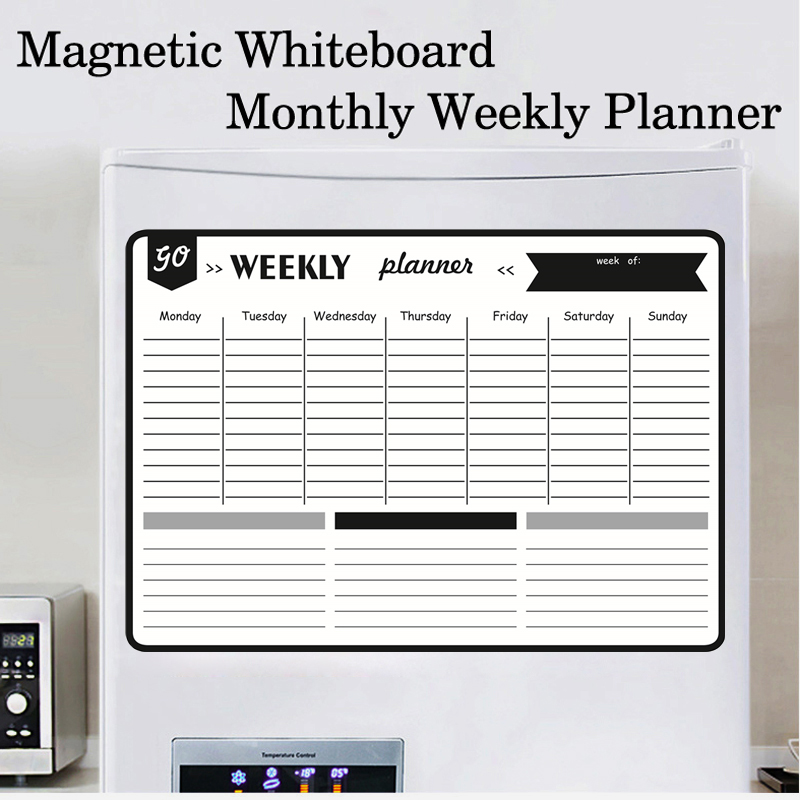 Agenda settimanale mensile mag - Magnetic Whiteboard Calendar recensione e prezzo
