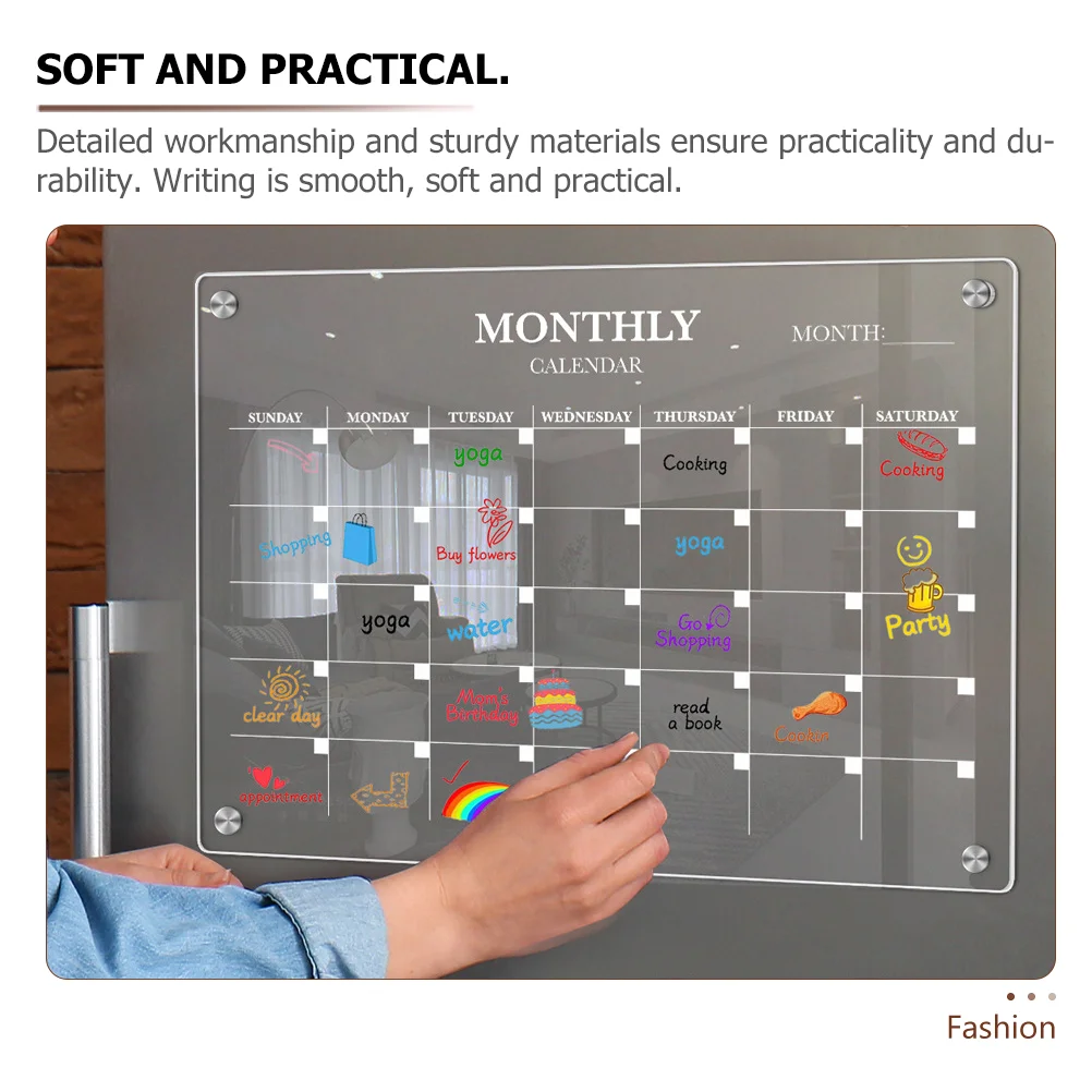 Lavagna magnetica per frigorif - Magnetic Whiteboard Calendar recensione e prezzo