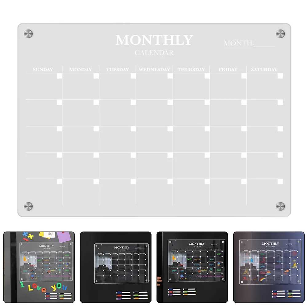Lavagna magnetica per frigorif - Magnetic Whiteboard Calendar recensione e prezzo