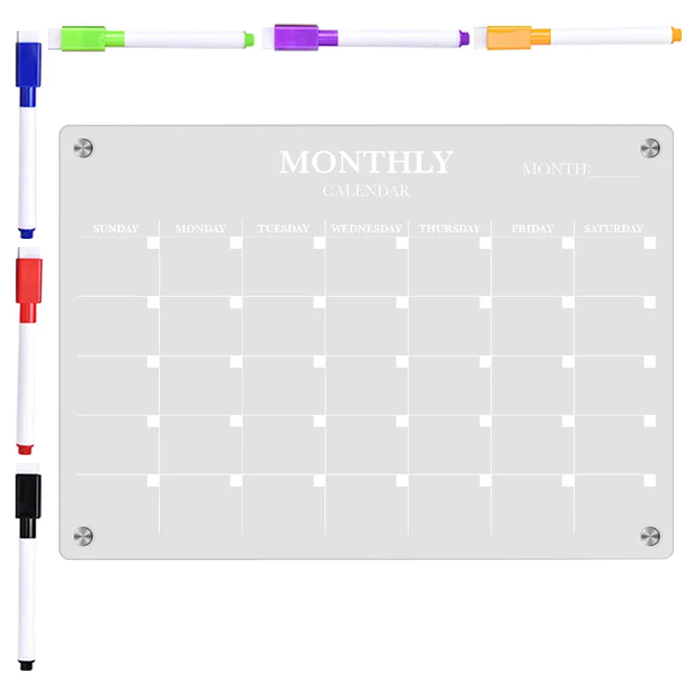 Lavagna magnetica per frigorif - Magnetic Whiteboard Calendar recensione e prezzo