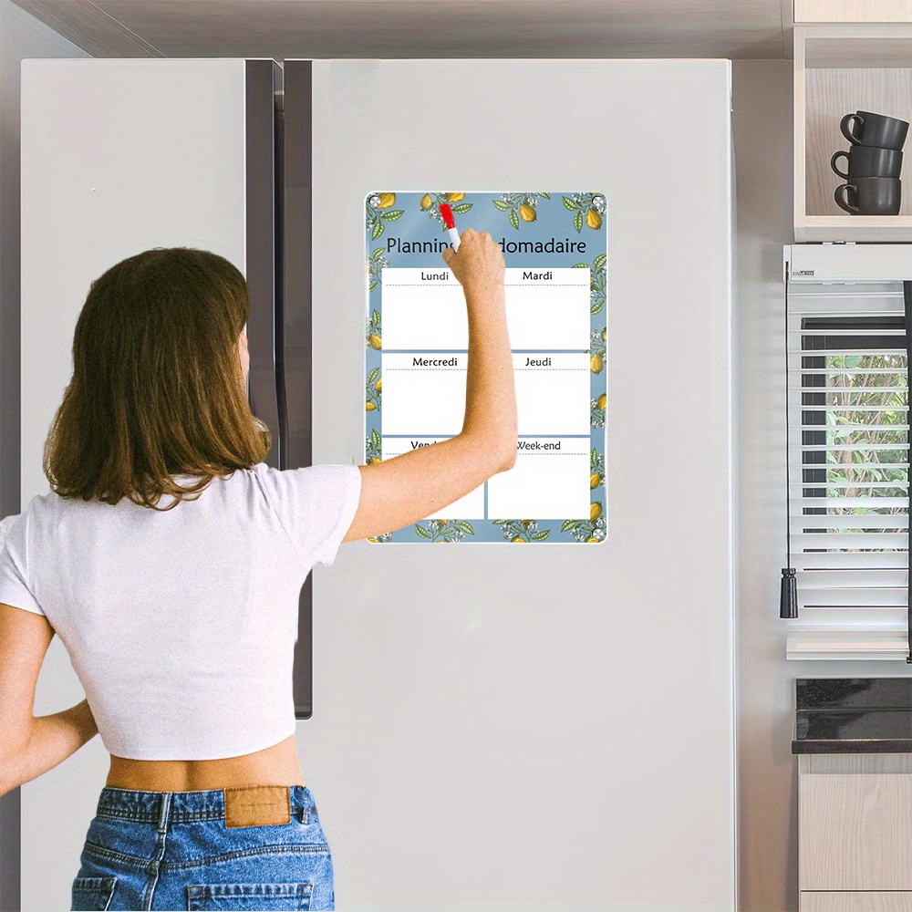 Calendario magnetico settimana - Magnetic Whiteboard Calendar recensione e prezzo