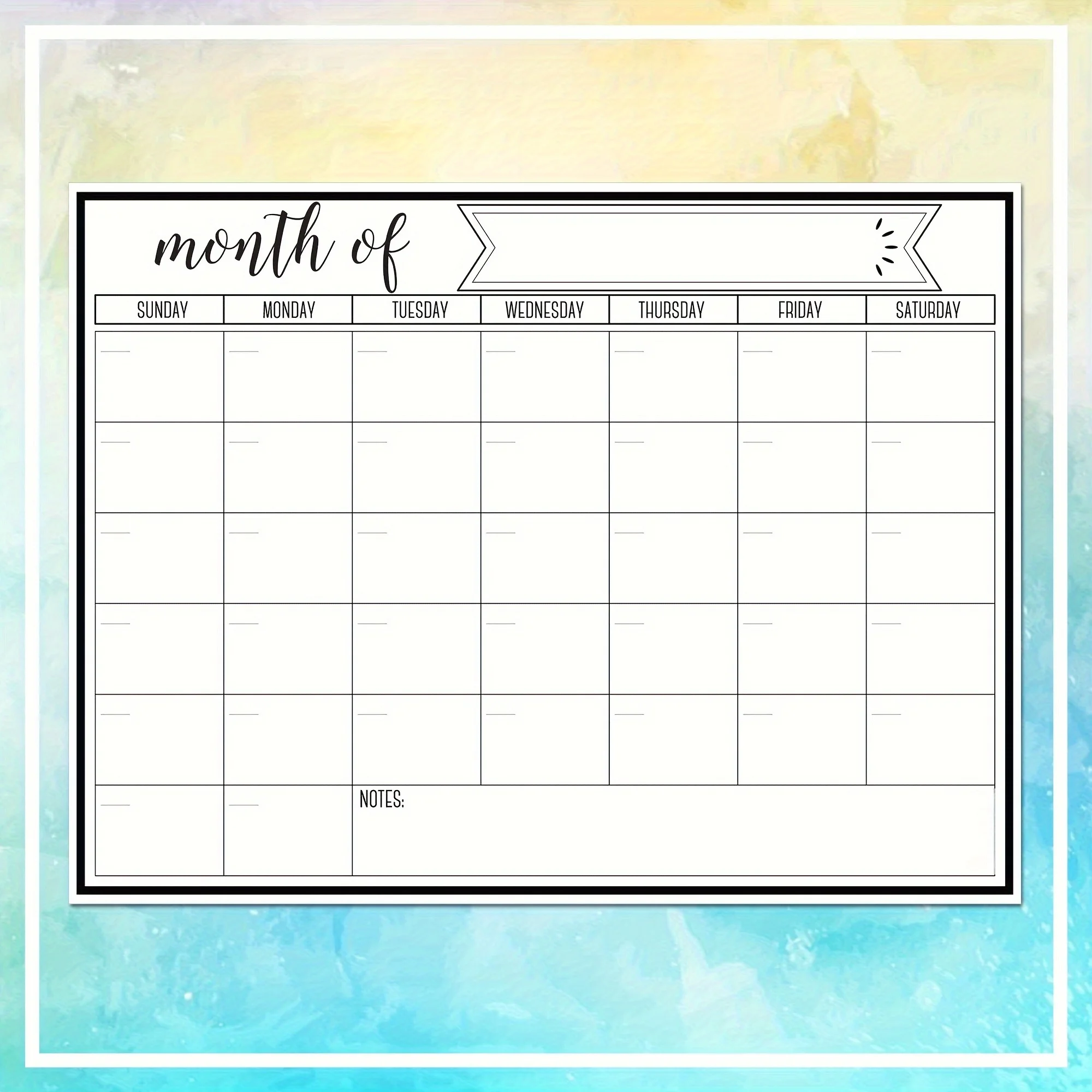 Calendario Mensile Magnetico,  - Magnetic Whiteboard Calendar recensione e prezzo