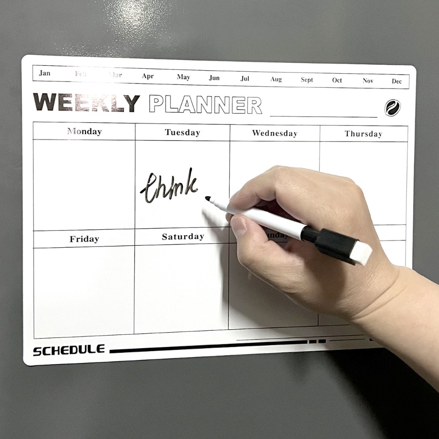Agenda settimanale cancellabil - Magnetic Whiteboard Calendar recensione e prezzo